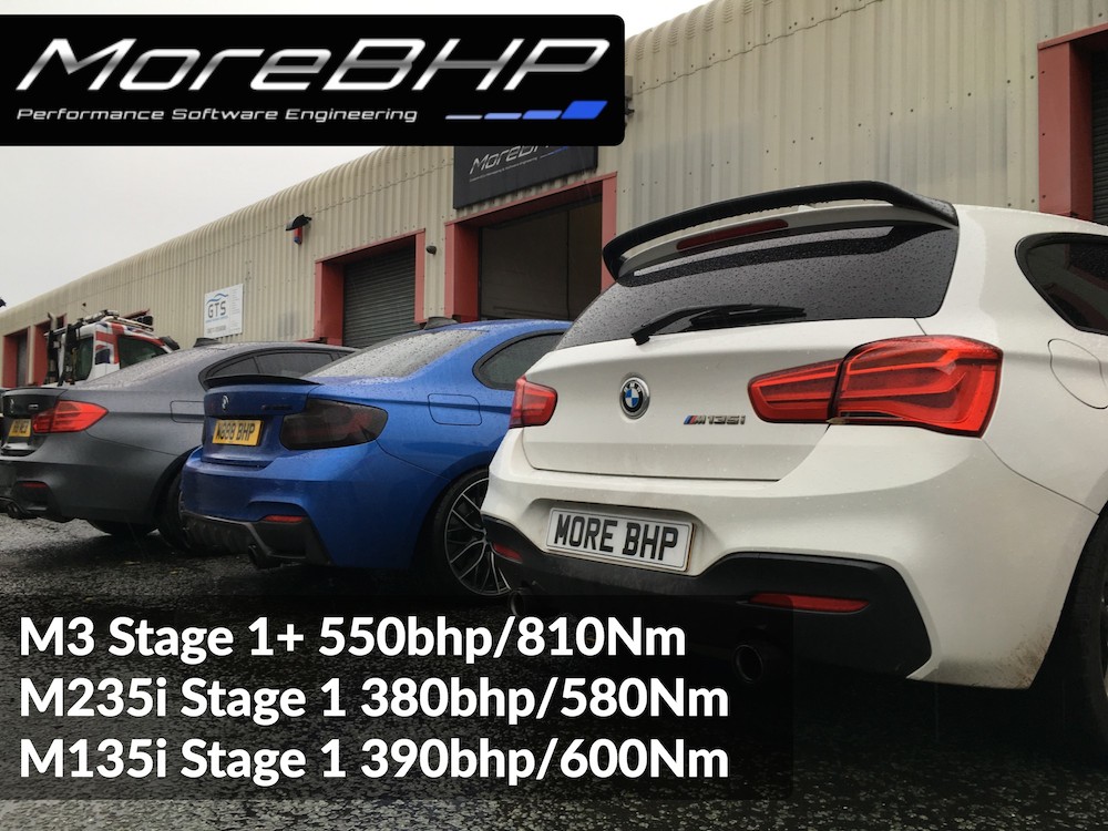 M3, M235i and M135i with Remaps oustide MoreBHP 